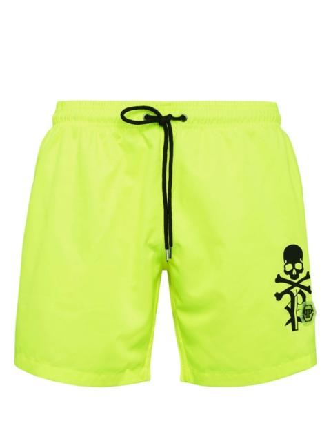 logo-print swim shorts