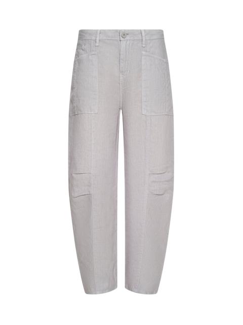 Cody Cropped Linen Pant