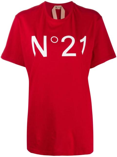 oversized logo print T-shirt