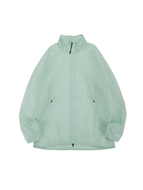 Sheer Nylon Wind Jacket Opal Green