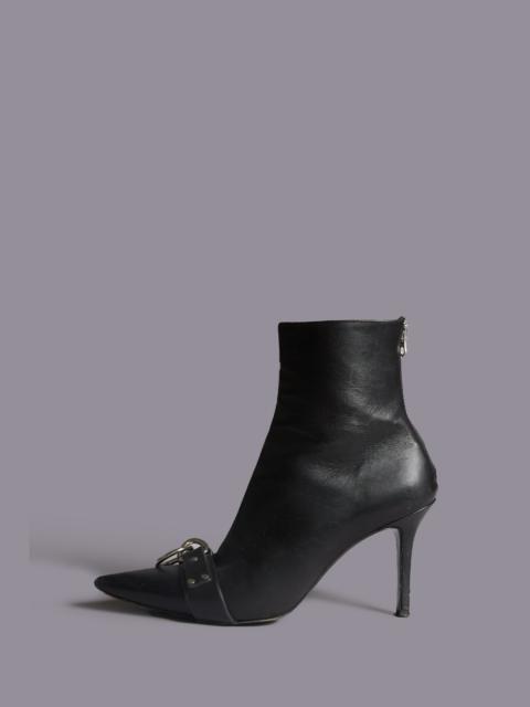 SID HEELED HARNESS BOOT - BLACK