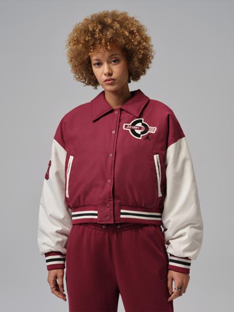 Jordan Brooklyn Women's Therma-FIT Varsity Jacket