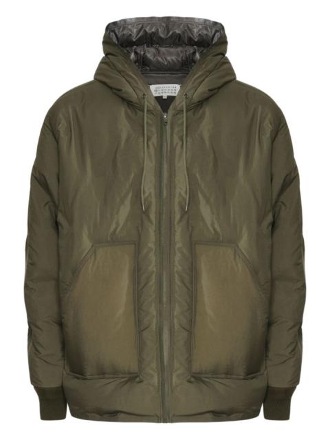 hooded padded jacket