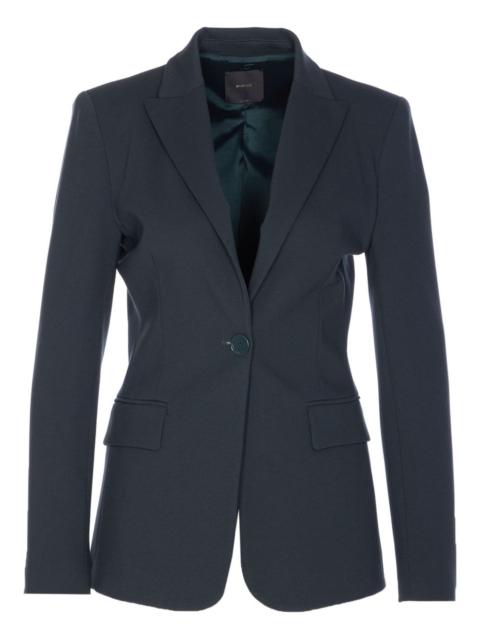 button-front V-neck jacket