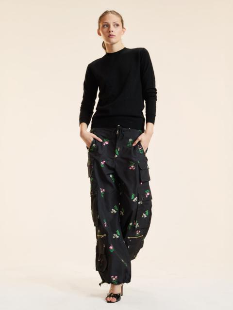 Bouquet Printed Cargo Pants