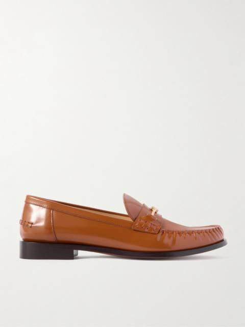 Harry Embellished Patent-leather Loafers
