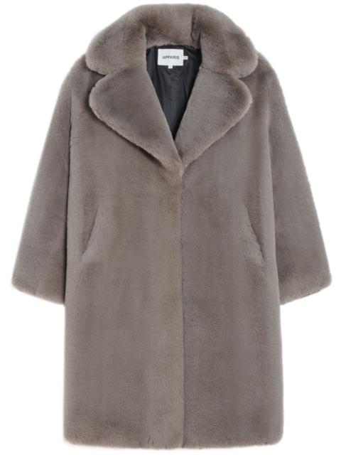 Steffi faux-fur coat