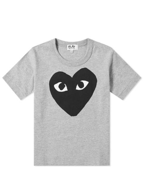Comme des Garcons Play Kids Black Heart Logo Tee