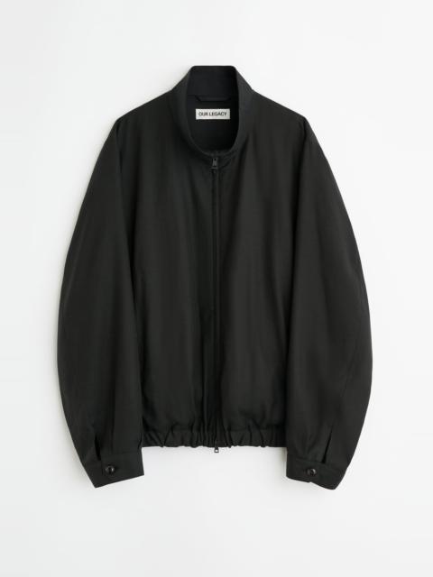 Casino Jacket Still Black Calm Cupro Cotton