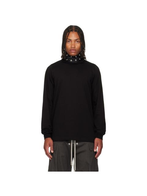 Black Concordians Short Crewneck LS T-shirt