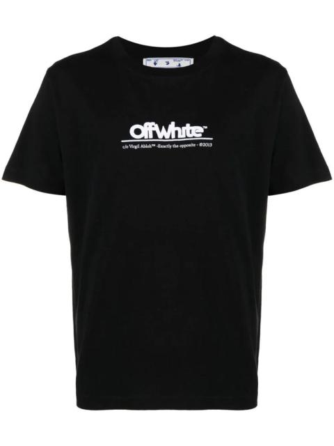 OFF-WHITE Chunky Logo Slim S/S Tee Black White