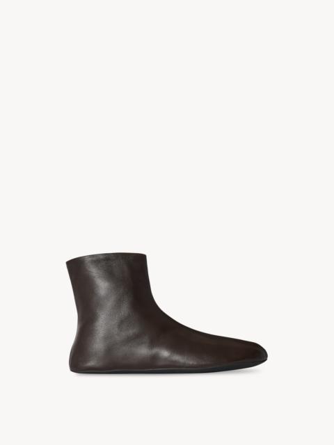Stella Boot in Leather and Shearling