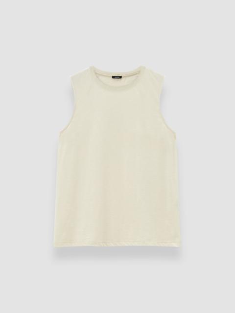Cotton Silk Jersey Tank Top