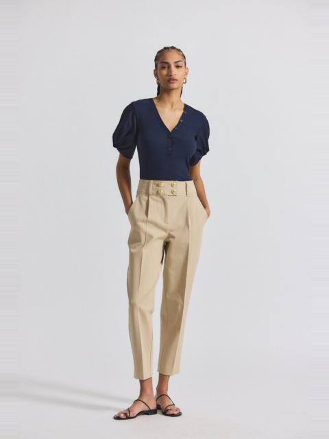 LEONIE PLEATED TAPERED PANT