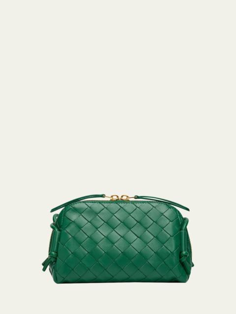 Zip Leather Pouch Shoulder Bag