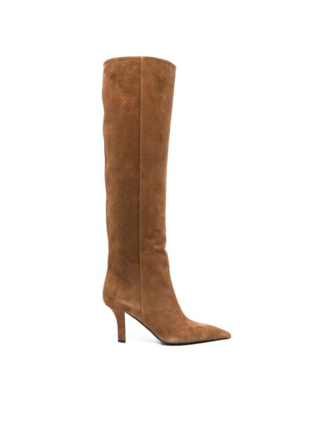 Brenda 80 calf suede knee-high boot 80mm