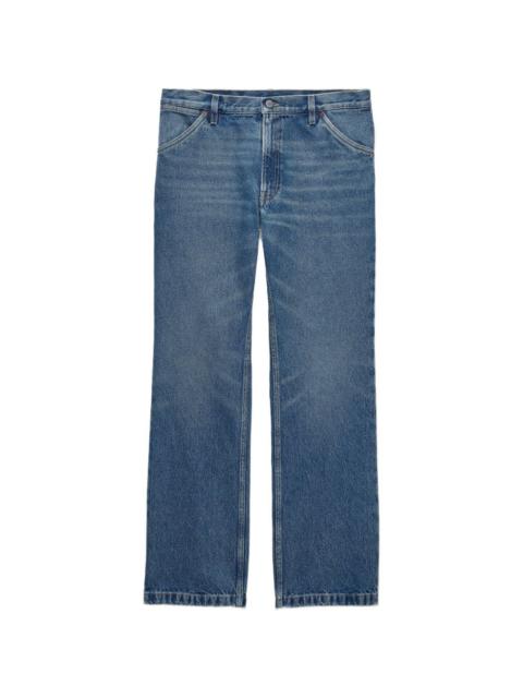 cotton washed jeans