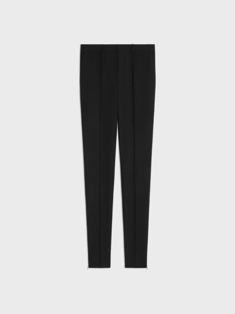 slim trousers IN stretch wool gabardine