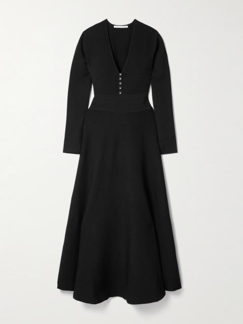 Stretch-knit Maxi Dress