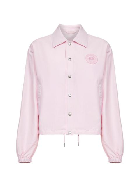 snap-button bomber jacket