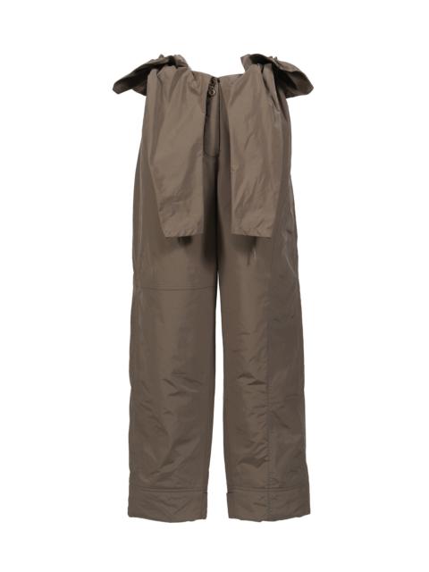 WRAP PADDED PANTS / GRN