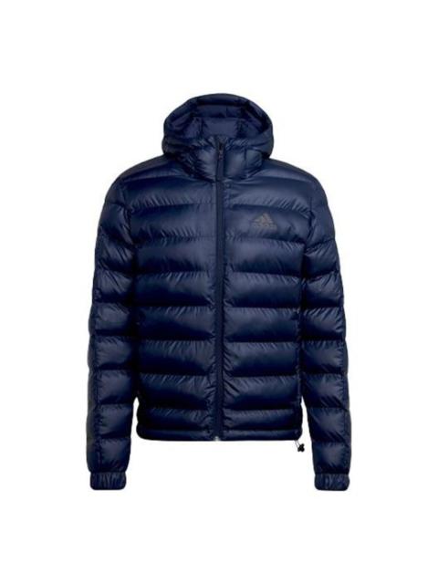 adidas 3-Stripes Sdp Badge Of Sport Jacket 'Navy' GV5329