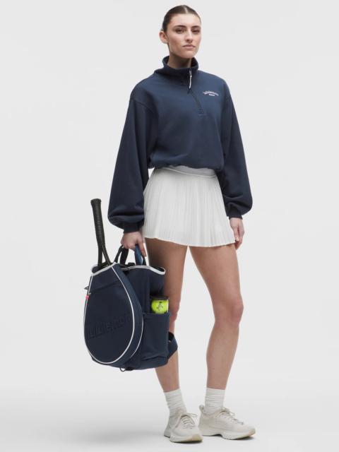 Cotton Terry Tennis Half Zip *Deuce