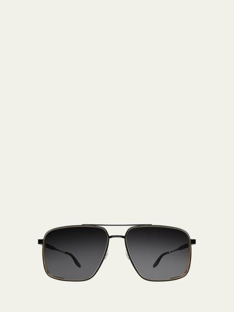 Men's Scaramanga 007 Titanium Aviator Sunglasses