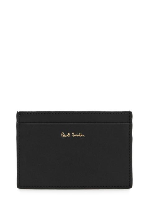 Paul Smith Signature Striped Leather Card Holder