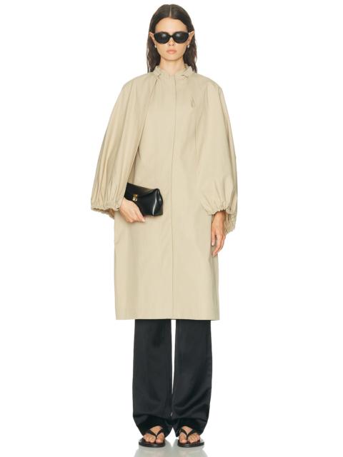 Detachable Cape Coat
