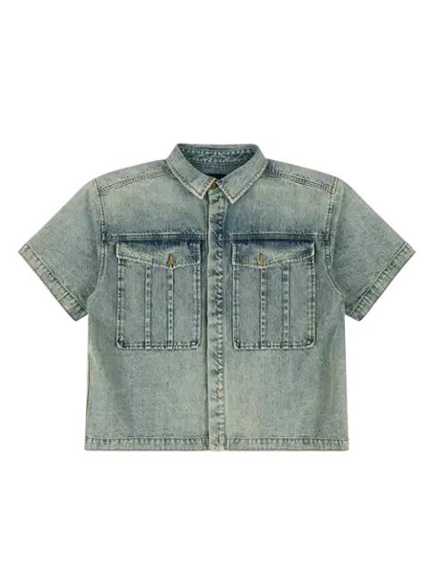 HEAVY DENIM SHIRT SURFACE WAVE