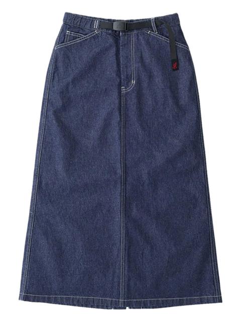 Sutter denim midi skirt