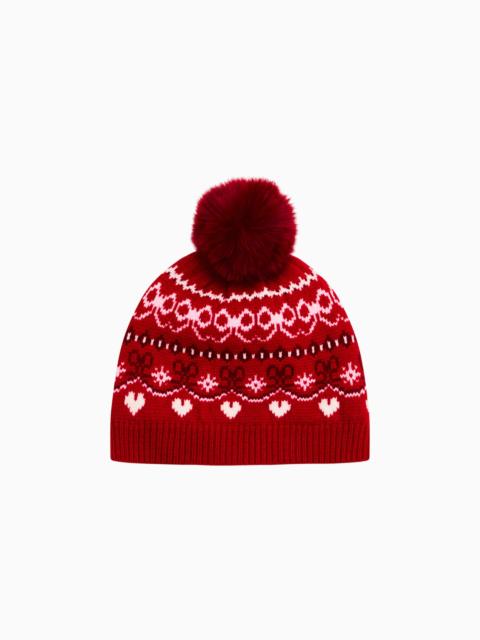 Sanibel Wool Fair Isle Beanie