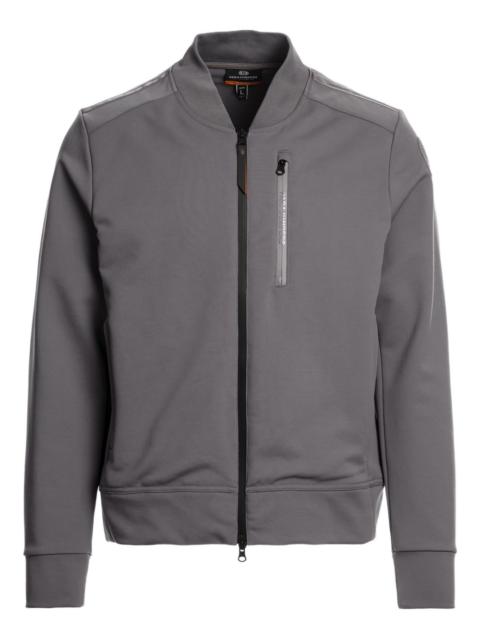 zip-up bomber jacket