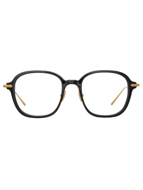 LANE SQUARE OPTICAL FRAME IN BLACK (ASIAN FIT)