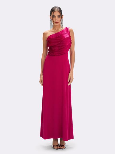 DREAM SATIN FLUTTER GOWN