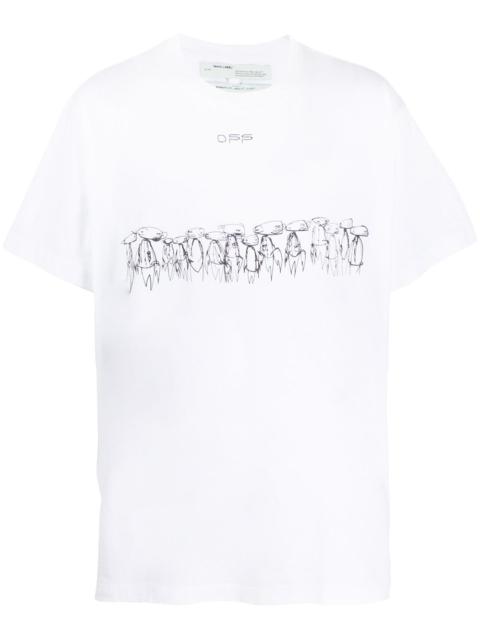 Futura Atoms print T-shirt