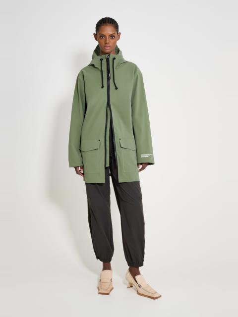 Stockholm Patch Raincoat Dry Green