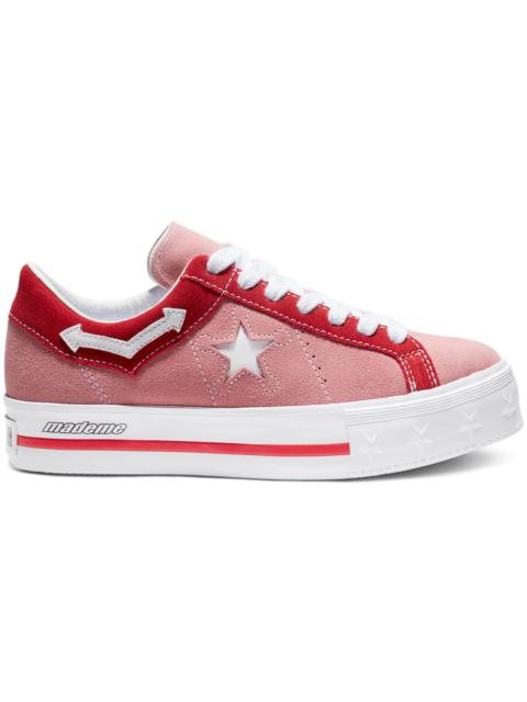 Converse One Star Platform Low MadeMe Pink (W)