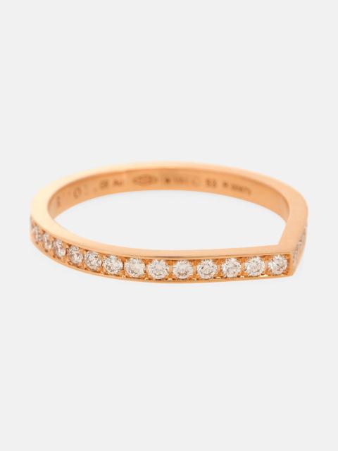 Antifer 18kt rose-gold and diamond ring