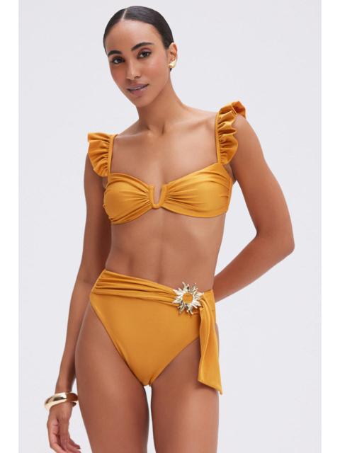 LAGOA LYCRA BELT HIGH WAIST BIKINI BOTTOM