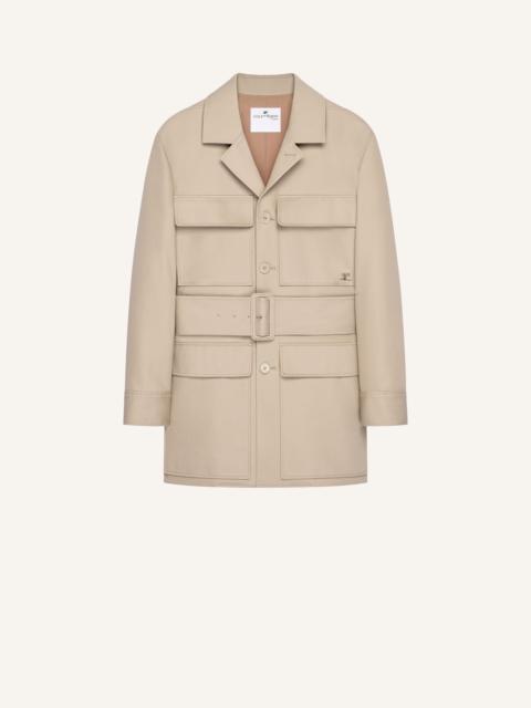 UTILITY BELTED COAT