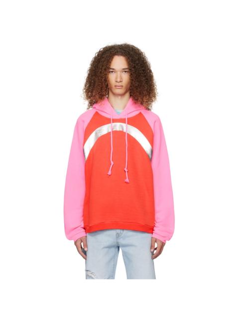 Pink & Red Rainbow Hoodie