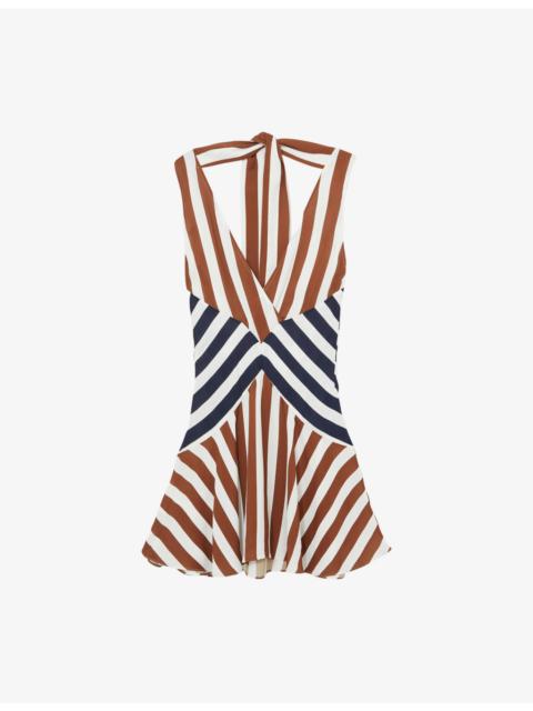 Esme Striped Woven Mini Dress