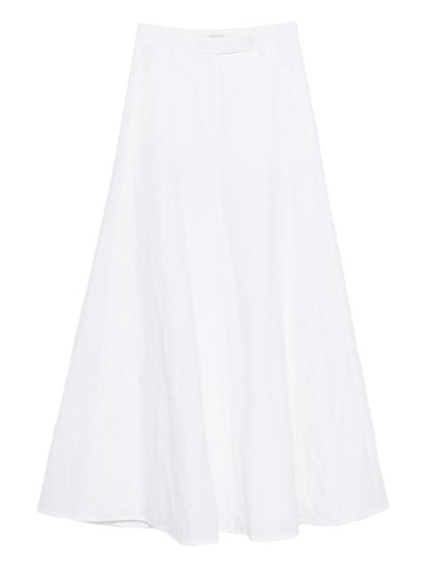 flared maxi skirt