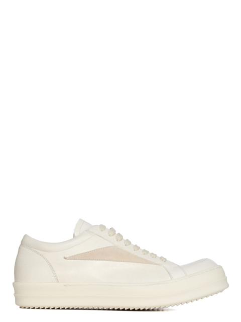 leather lace-up sneakers