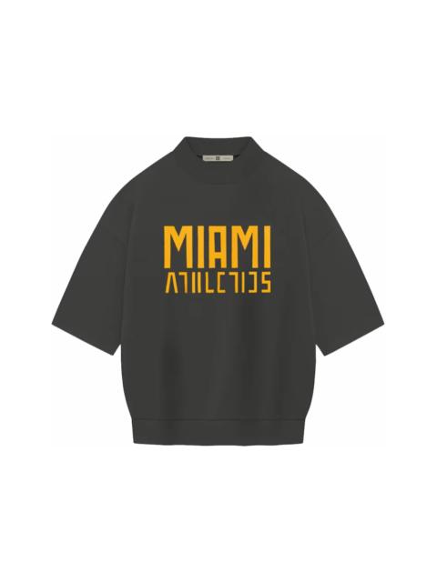 Fear of God Athletics x University of Miami Hurricanes T-shirt Grey