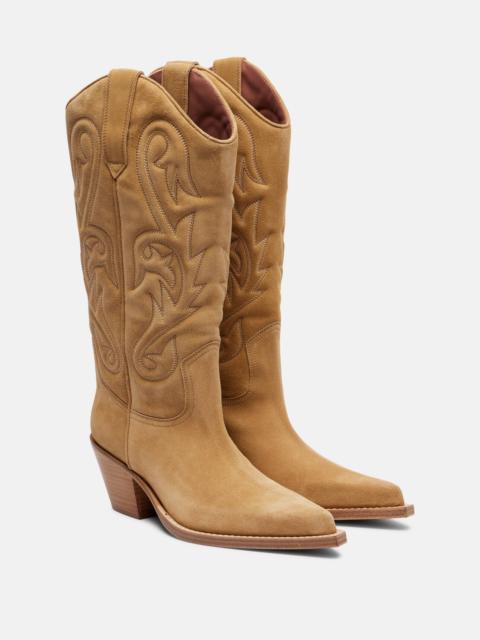 Dakota suede cowboy boots