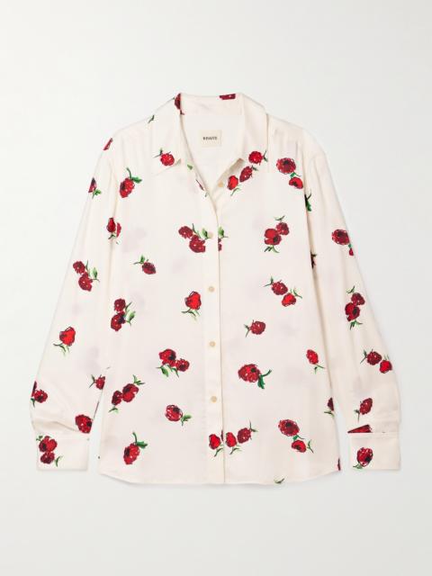 Argo Printed Silk-twill Shirt