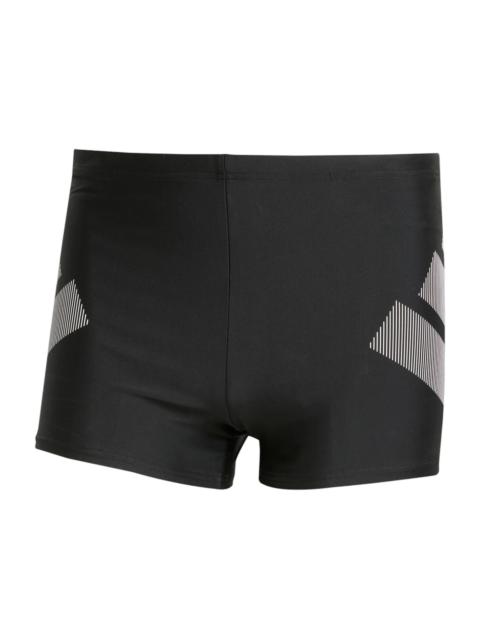 adidas Big Bars Swim Boxers Black